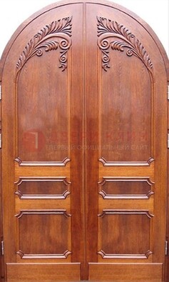 Металлическая арочная дверь ДА-9 в салон красоты в Чебоксарах