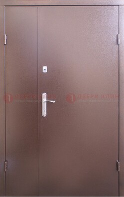 Стальная дверь с порошковым покрытием Медный Антик ДП-215 в Чебоксарах
