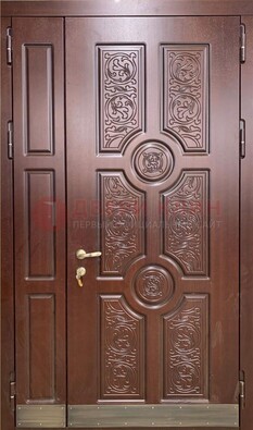 Парадная металлическая дверь с узором ДПР-74 в Чебоксарах