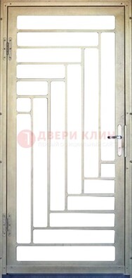 Железная решетчатая дверь с узором ДР-41 в Чебоксарах
