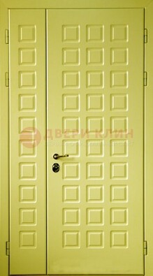 Салатовая тамбурная дверь ДТМ-28 в Чебоксарах