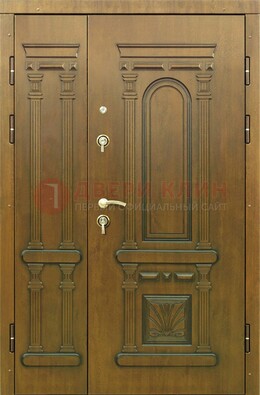 Полуторная железная дверь с виноритом ДВТ-174 в Чебоксарах